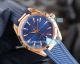 Replica Omega Aqua Terra Rose Gold Watch Blue Dial Blue Rubber Strap 41MM (2)_th.jpg
